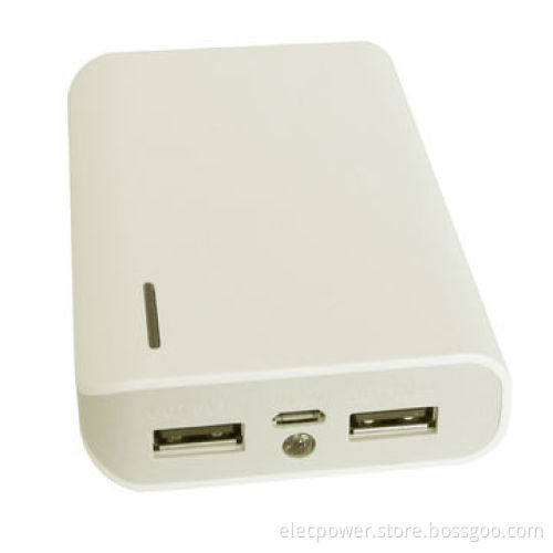 6600mAh Capacity, LED Director, Dual USB Port Power Banks, Output 5V 1A&5V 2.1A/Charger for Mobile